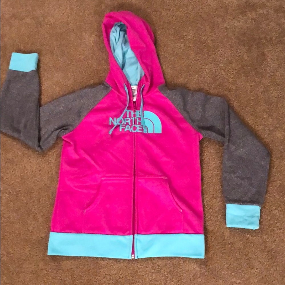 Women’s North Face Zip up Sweatshirt